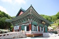 ItÃ¢â¬â¢s a korean temple Royalty Free Stock Photo