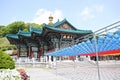 ItÃ¢â¬â¢s a korean temple Royalty Free Stock Photo