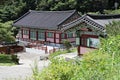 ItÃ¢â¬â¢s a korean temple Royalty Free Stock Photo