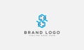 S lettermark logo template design vector. Royalty Free Stock Photo