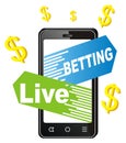 It`s live bets Royalty Free Stock Photo