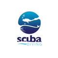 S logo, letter based Scuba Diving icon