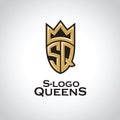 S-logo Queens. SQ letters