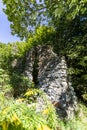 It`s a medieval remains of a fort in Hungary from the mid XV. century