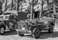 1940`s World War Two military jeep Royalty Free Stock Photo