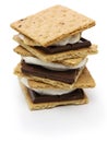 SÃ¢â¬â¢more, campfire treat Royalty Free Stock Photo