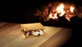 S`more just off the campfire Royalty Free Stock Photo