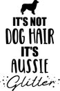 It's not dog hair, it's Aussie glitter