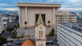 Aerial view of the Temple of Solomon