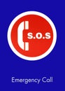 S.O.S. Emergency Call Sign