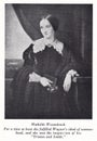 1800s painting / Illustration / engraving of Mathilde Wesendonck 1800s. Royalty Free Stock Photo