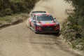 S.Pedro, Portugal - 18 April 2021: Dani SORDO ESP, Borja ROZADA ESP, HYUNDAI SHELL MOBIS WORLD RALLY TEAM, HYUNDAI I20 Coupe W