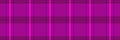 40s plaid seamless check, coat vector tartan texture. Choice fabric textile background pattern in purple and bright colors