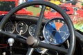 1930s racer cockpit instruments Royalty Free Stock Photo
