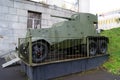 Red Army armored car BA-10 at the Central Armed Forces Museum, Moscow, Russia