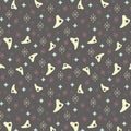 1950s Retro Style Pattern Background