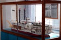 1860s Robert E. Lee steamboat scale model, in Dresden Transport Museum, Germany