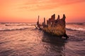 S.S Dicky Shipwreck Royalty Free Stock Photo