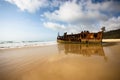 S.S. Maheno, Fraser Island Royalty Free Stock Photo