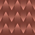 1950s 1960s 1970s Retro Style Seamless Pattern Trend Vector Brown Abstraction Royalty Free Stock Photo