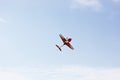 A model plane at the park