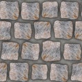 S010 Seamless texture - cobblestone pavers