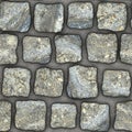 S033 Seamless texture - cobblestone pavers