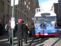 Bus For Progress, Women`s March, NYC, NY, USA