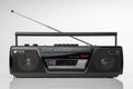 1980s Style Radio Cassette Player Royalty Free Stock Photo