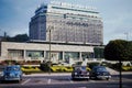 1950's Union Bus Terminal & Hotel Sheraton-Brock Niagara Falls Royalty Free Stock Photo