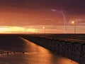 SA Ceduna Jetty Sunset LIghtning