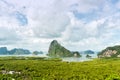 Sa-met-nang-shee view point.The most famous mountain Royalty Free Stock Photo