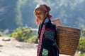 Street scene with local Hmong people