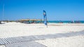 Sa Rapita, Mallorca Spain. Amazing landscape of the charming Es Rapita beach and turquoise sea