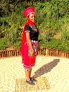 SA Traditional Model posing South Africa Royalty Free Stock Photo