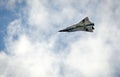 Saab 35 Draken in flight