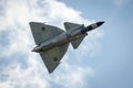 Saab 37 Viggen in flight Royalty Free Stock Photo