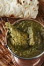 Saag Chicken it is a north Indian vegetable