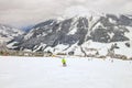 Saalbach-Hinterglemm, Austria ski slope