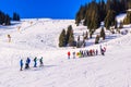Saalbach, Austria ski slope