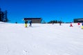 Saalbach-Hinterglemm, Austria ski slope