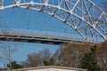 Saamore bridge onto Cape Cod a bright spring morning