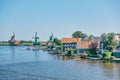 Saance Schans village in Netherland. Royalty Free Stock Photo