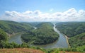 Saar Bow,Saar River,Germany Royalty Free Stock Photo