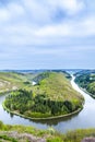 Saar loop at Mettlach Royalty Free Stock Photo
