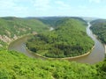 Saar River Royalty Free Stock Photo