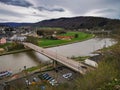 Saar river in Saarburg