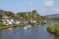 Saarburg - View from a Saar bridge