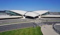 The Saarinen TWA Flight Center building at the John F. Kennedy International Airport Royalty Free Stock Photo