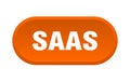 saas button Royalty Free Stock Photo